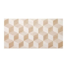 Dekor csempe, 59051 Callisto Romb, bézs, matt, 25 x 50 cm