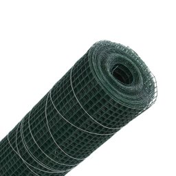 Grünman díszes kerítésháló, PVC, zöld, 0,5 x 10 m (1,2 x 13 x 13 mm)