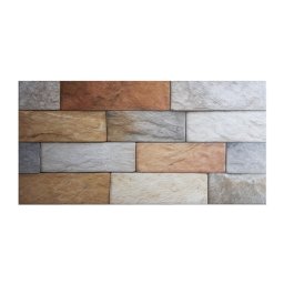 Falburkoló téglautánzat kültéri / beltéri, New Brick Stone, matt, 30 x 60 cm