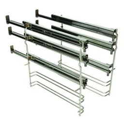 Bosch/Siemens HEZ338357 három szintes teleszkópos sütősín (17007521, 00708430)