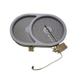 Electrolux/AEG kétkörös főzőlap 2400W. (3740639145 helyettesítő)