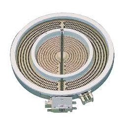 Univerzális kerámiafőzőlap, fűtőbetét 2 körös 2200/750W.(1051211004)
