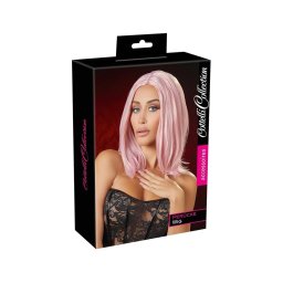 Cottelli - Félhosszú bob paróka (rózsaszín)