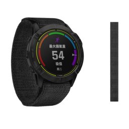 Garmin Fenix 6 fekete nylon szíj