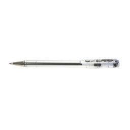 Golyóstoll, 0,35 mm, kupakos, PENTEL "Superb BK77", fekete