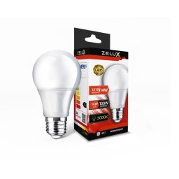 Zelux Led Globe 14W E27 3000K Gömb Izzó