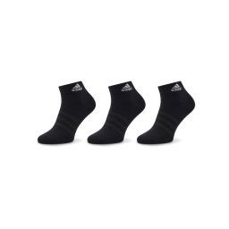 adidas 3 pár unisex bokazokni Thin and Light Ankle Socks 3 Pairs IC1282 Fekete