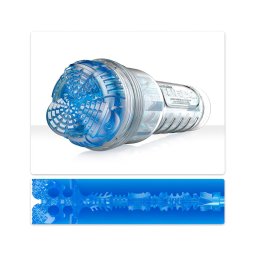 Fleshlight Turbo Core - élethű szívó maszturbátor (kék)