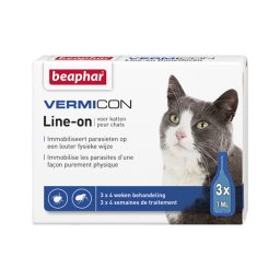 Vermicon spot-on macskáknak (3x1 ml)