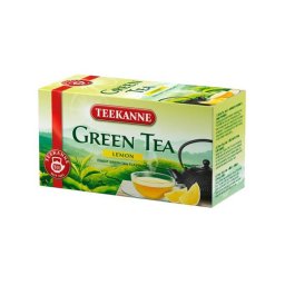 TEEKANNE Zöld tea, 20x1,75 g, TEEKANNE, citrom