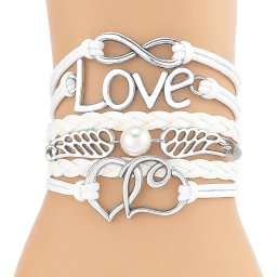 Ötsoros LOVE karkötő