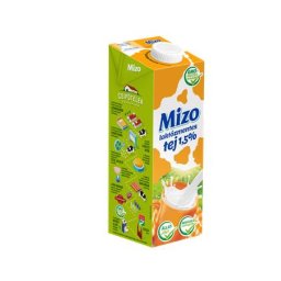 MIZO Tartós tej, dobozos, laktózmentes, 1,5%, 1 l, MIZO