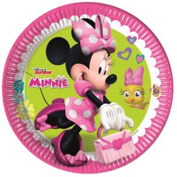 party tányér Disney Minnie 8 db-os 23 cm