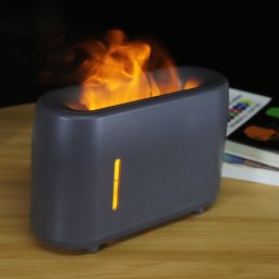 Láng hatású aroma diffuzór/ párásító/ elegáns kivitel
