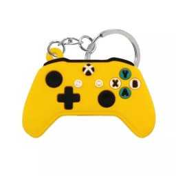 Xbox kontroller kulcstartó sárga