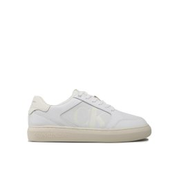 Calvin Klein Jeans Sportcipő Casual Cupsole Lth-Pu Mono YM0YM00573 Fehér