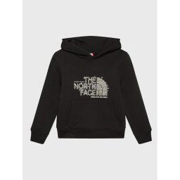 The North Face Pulóver Drew Peak NF0A7X55 Fekete Regular Fit