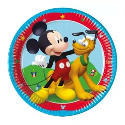 party tányér Disney Mickey 8 db-os 20 cm FSC