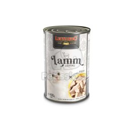 Leonardo bárány + extra filé konzerv macskaeledel 400 g