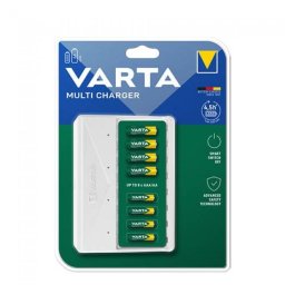 Elemtöltő, AA/AAA, 8 férőhely, akku nélkül, VARTA \Multi\