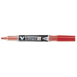 PILOT Táblamarker, 1,3 mm, EF, kúpos, PILOT "V-Board Master S", piros
