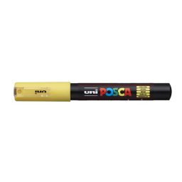 UNI Dekormarker, 0,7-1,0 mm, UNI "Posca PC-1M", sárga