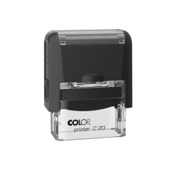 COLOP Bélyegző, COLOP "Printer C 20", fekete cserepárnával