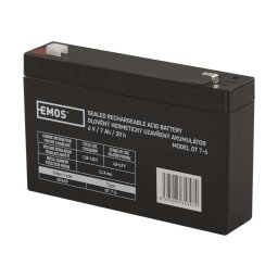 Emos Ólomakkumulátor 6V 7Ah
