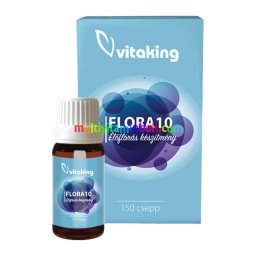 FLORA10 Élőflórás Készítmény 6 ml, (150 Csepp) - Vitaking