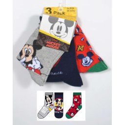 zokni szett/3db Mickey Egér