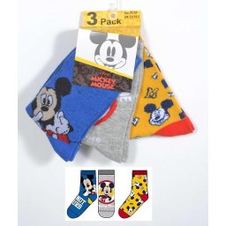 zokni szett/3db Mickey Egér