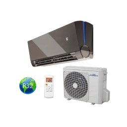 Fisher Art Antracit 2,6 KW oldalfali inverteres klíma szett