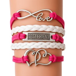 Best Friend barátság karkötő "Love