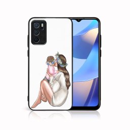 PROTEMIO MY ART Védőtok Oppo A16 / A16s FAMILY-BABY GIRL (111)