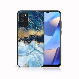 PROTEMIO MY ART Védőtok Oppo A16 / A16s BLUE MARBLE (141)