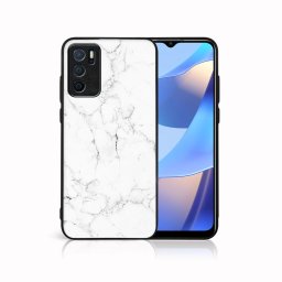PROTEMIO MY ART Védőtok Oppo A16 / A16s WHITE MARBLE (144)