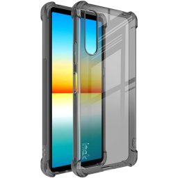 IMAK Védő szilikon borítás + fólia Sony Xperia 10 IV 5G fekete