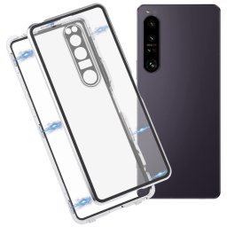 Mágneses borító 360 Sony Xperia 1 IV 5G ezüst