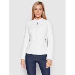 Guess Átmeneti kabát Vona W2YL1I W6NW2 Fehér Slim Fit