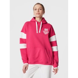Tommy Jeans Pulóver Collegiate 85 DW0DW14860 Rózsaszín Oversize