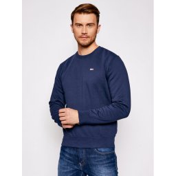 Tommy Jeans Pulóver DM0DM09591 Sötétkék Regular Fit