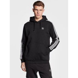 adidas Pulóver Adicolor Classics 3-Stripes Hoodie IA6346 Fekete Regular Fit