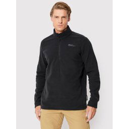 Jack Wolfskin Polár kabát Taunus 1709522 Fekete Regular Fit