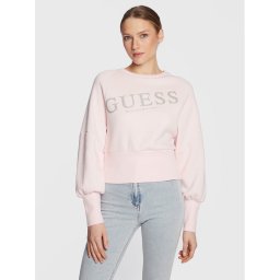 Guess Pulóver Agacia W3RQ11 KB683 Rózsaszín Reglan Fit
