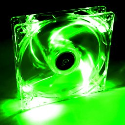 AW-12A-BG System Fan 12cm Green LED OEM