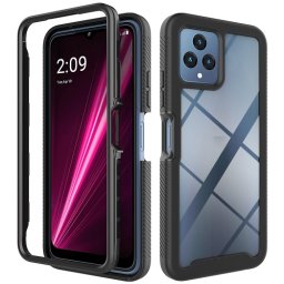 DUAL Kétoldalas borító a T Phone / T Phone 2023 fekete