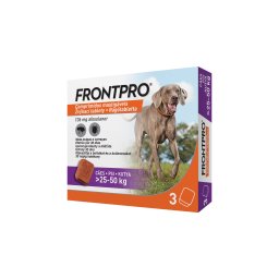 FRONTPRO 136 mg rágótabletta kutyáknak >25–50 kg (3x136 mg)