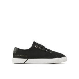 Tommy Hilfiger Teniszcipő Lace Up Vulc Sneaker Bl FW0FW07248 Fekete