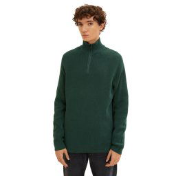 Tom Tailor Denim Sweater 1033779 Zöld Regular Fit
