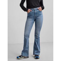 Pieces Farmer Peggy 17123711 Kék Slim Fit